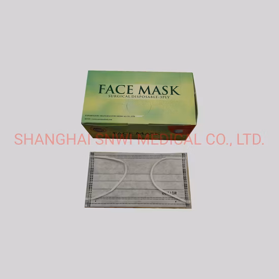 Disposabel Factory Protective 3ply Earloop Surgical Medical Face Mask