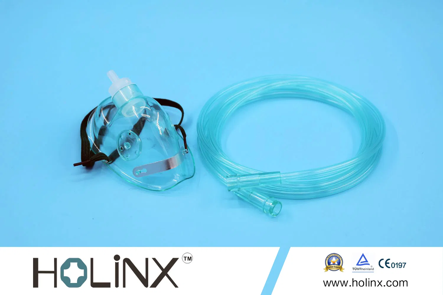 with Tube/Reservoir Bag/Nebulizer Sterilized Medical Disposable Oxygen Masks Different Types