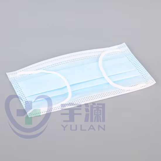 Disposable Medical Protective Surgical Face Mask with Ear Loop Type Iir